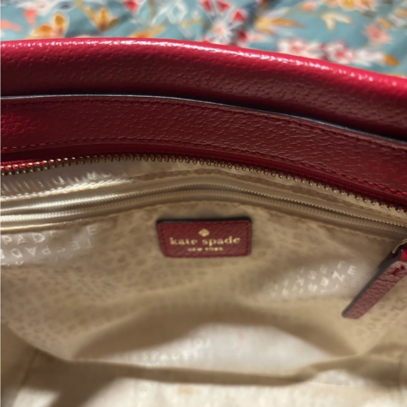 Kate Spade Cherry Red Tote Bag - Picture 6 of 7